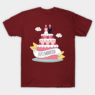 Just married T-Shirt